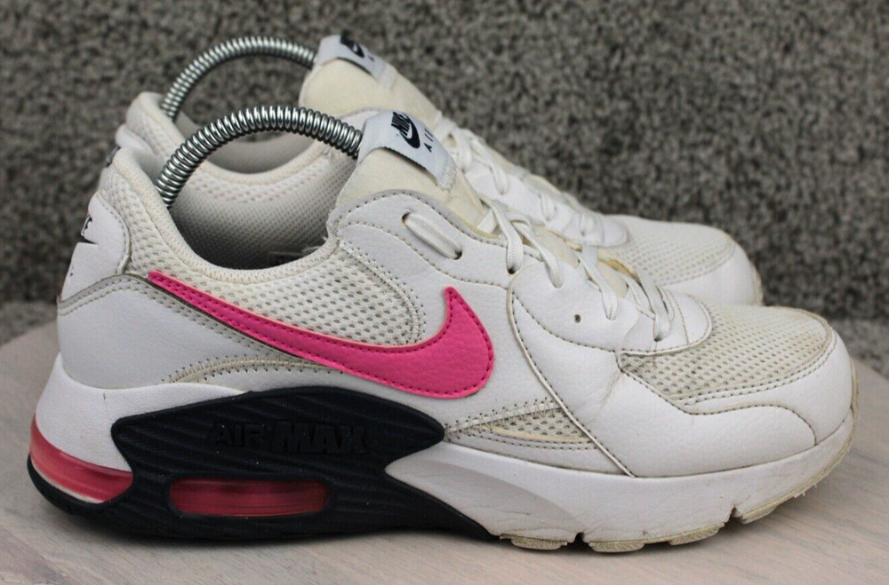 Nike Air Max 2 Light Sneakers Womens 9.5 White Pink Leather Mesh Running